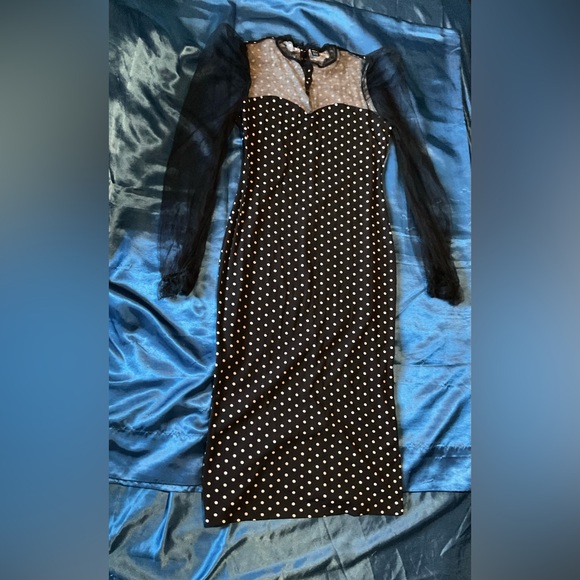 SHEIN Polka Dot Design Pattern Dress Size Large (New) never used it Size XL - Picture 7 of 7
